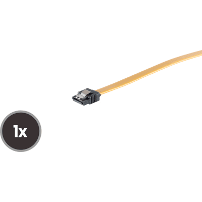 Cable SATA 50cm recto con resorte metálico de Shiverpeaks SCO 78246-0.5Y Cable SATA 50cm recto con resorte metálico de Shiverpeaks SCO 78246-0.5Y