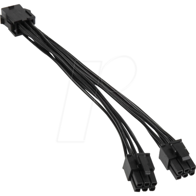 KOLINK 01060 - Kolink Adaptador de 6 pines PCIe a 2x 6 pines PCIe macho, negro, KOLINK 01060 - Kolink Adaptador de 6 pines PCIe a 2x 6 pines PCIe macho, negro,