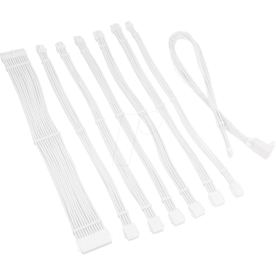 Kolink Marca Modelo 12V2x6 Blanco - Kit de extensión de cable para PC Kolink Marca Modelo 12V2x6 Blanco - Kit de extensión de cable para PC
