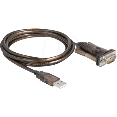 DELOCK 62646 - Convertidor USB 2.0, A macho a RS-232, tornillos, 1,5 m DELOCK 62646 - Convertidor USB 2.0, A macho a RS-232, tornillos, 1,5 m