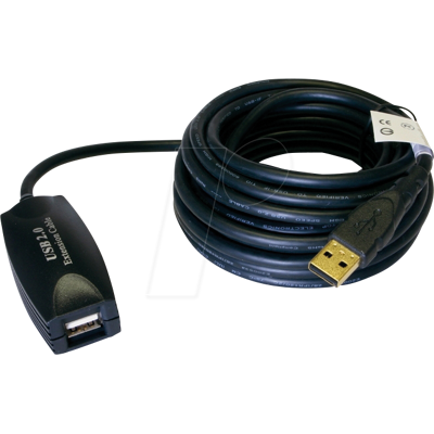 EXSYS EX-1402 - Cable USB 2.0, conector a > conector a, activo, 12 m EXSYS EX-1402 - Cable USB 2.0, conector a > conector a, activo, 12 m