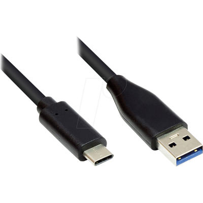Cable USB EXSYS Ex-K1584-1.0 - 1m - USB 3.2 Gen 1 - Negro Cable USB EXSYS Ex-K1584-1.0 - 1m - USB 3.2 Gen 1 - Negro