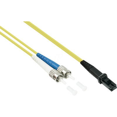 KABELMEISTER KM SO-LW06-020 - Cable de conexión de fibra óptica, OS2, MTRJ - ST, 2 m, amarillo KABELMEISTER KM SO-LW06-020 - Cable de conexión de fibra óptica, OS2, MTRJ - ST, 2 m, amarillo