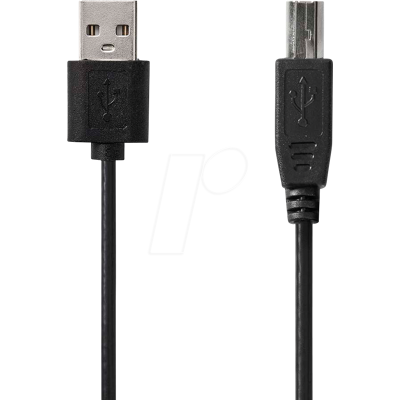 NEDIS N CCGL60101BK20 - Cable USB 2.0, conector a > conector B, 2m, negro NEDIS N CCGL60101BK20 - Cable USB 2.0, conector a > conector B, 2m, negro