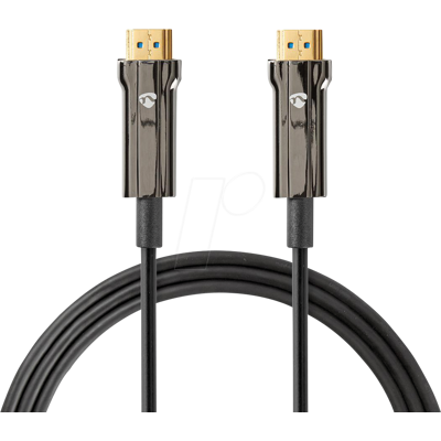 NEDIS N CVBG3500BK1000 - Conector HDMI a, 8K a 60Hz, negro, 100m NEDIS N CVBG3500BK1000 - Conector HDMI a, 8K a 60Hz, negro, 100m