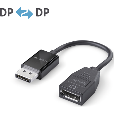PURELINK IS121 Adaptador - Portsaver DisplayPort 4K, Contactos Dorados PURELINK IS121 Adaptador - Portsaver DisplayPort 4K, Contactos Dorados
