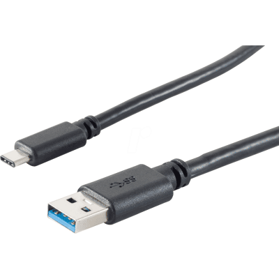 Shiverpeaks BS13-31045 Cable USB - 3m - USB A a USB C - Negro Shiverpeaks BS13-31045 Cable USB - 3m - USB A a USB C - Negro