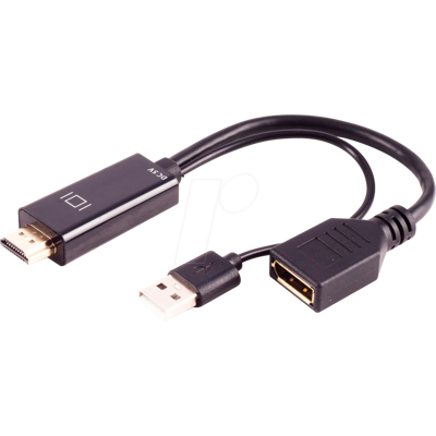 Adaptador HDMI a DisplayPort Shiverpeaks Basic-S - 4K60Hz Adaptador HDMI a DisplayPort Shiverpeaks Basic-S - 4K60Hz