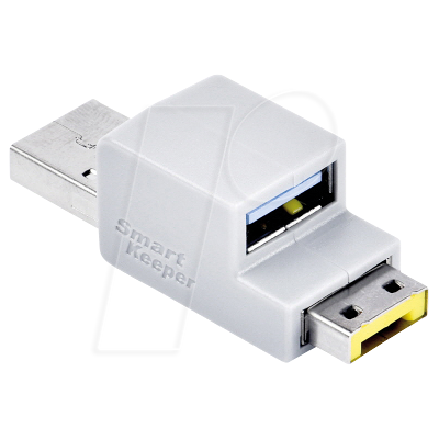 SMARTKEEPER SK LK03YL - Cerradura de cable, USB tipo A, amarillo SMARTKEEPER SK LK03YL - Cerradura de cable, USB tipo A, amarillo