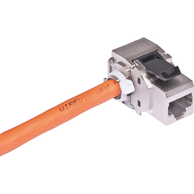 WIREWIN WKS JC6ASTP90 - Conector KEYSTONE RJ45 > LSA Cat.6a, 90° WIREWIN WKS JC6ASTP90 - Conector KEYSTONE RJ45 > LSA Cat.6a, 90°