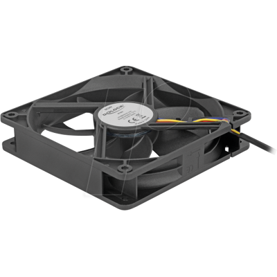 DELOCK 67303 - Ventilador axial, 24 V DC, 120 x 120 x 25 mm, negro DELOCK 67303 - Ventilador axial, 24 V DC, 120 x 120 x 25 mm, negro