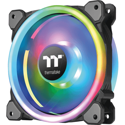 TT 73506 - Ventilador de carcasa Thermaltake Riing Trio 12 RGB, juego de 3 TT 73506 - Ventilador de carcasa Thermaltake Riing Trio 12 RGB, juego de 3