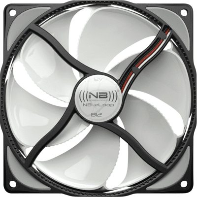 NOISEBLOCKER NOISEBLOCK B121 - Bloqueador de ruido NB-ELOOP Ventilador B12-1, 120 mm NOISEBLOCKER NOISEBLOCK B121 - Bloqueador de ruido NB-ELOOP Ventilador B12-1, 120 mm