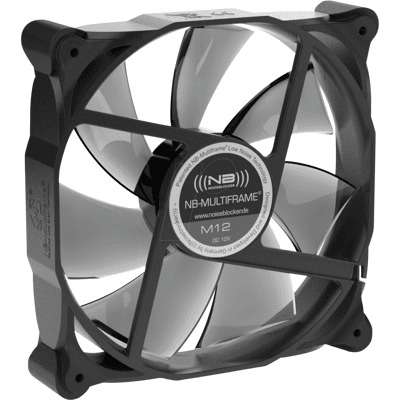 NOISEBLOCKER NOISEBLOCK M12PS - Bloqueador de ruido Multiframe Serie S M12-PS PWM, 120 mm NOISEBLOCKER NOISEBLOCK M12PS - Bloqueador de ruido Multiframe Serie S M12-PS PWM, 120 mm