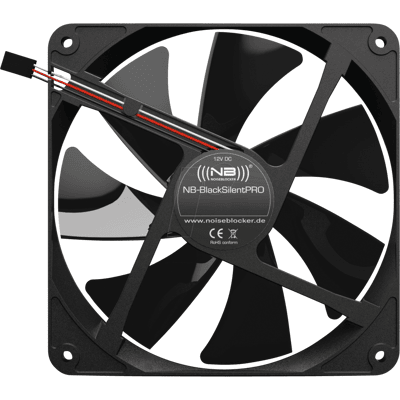 NOISEBLOCK PKPS - Noiseblocker BlackSilent Pro Ventilador PK-PS, 140 mm NOISEBLOCK PKPS - Noiseblocker BlackSilent Pro Ventilador PK-PS, 140 mm