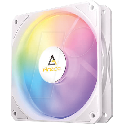 ANTEC 400428 - ANTEC P12R PWM ARGB Ventilador Inverso, 120mm, blanco ANTEC 400428 - ANTEC P12R PWM ARGB Ventilador Inverso, 120mm, blanco