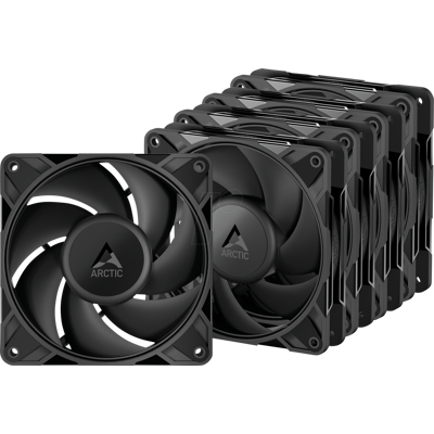 ARCTIC 00096 - Ventilador de caja ARCTIC P12 Pro PST Negro, 120mm, paquete de 5 ARCTIC 00096 - Ventilador de caja ARCTIC P12 Pro PST Negro, 120mm, paquete de 5