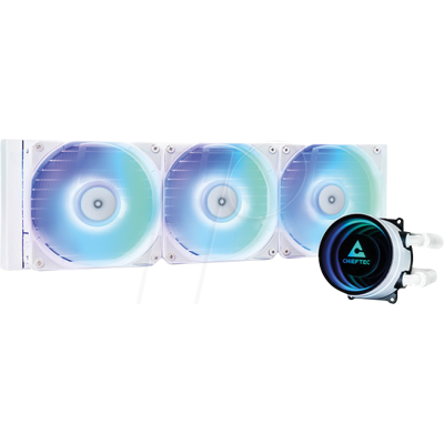 CFT CLC-360-RGBW - CHIEFTEC Iceberg Blanco 360 AiO refrigeración por agua, argb, bl CFT CLC-360-RGBW - CHIEFTEC Iceberg Blanco 360 AiO refrigeración por agua, argb, bl