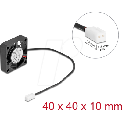 DELOCK 67286 - Ventilador axial de 5 V de corriente continua, 40 x 40 x 10 mm n DELOCK 67286 - Ventilador axial de 5 V de corriente continua, 40 x 40 x 10 mm n