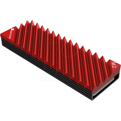 JNB 50794 - Jonsbo M.2-3 M.2 disipador de calor SSD - rojo JNB 50794 - Jonsbo M.2-3 M.2 disipador de calor SSD - rojo