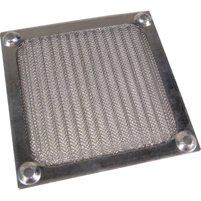 Filtro de ventilador de aluminio Kolink 120mm - Plateado - Filtro de ventilador Filtro de ventilador de aluminio Kolink 120mm - Plateado - Filtro de ventilador