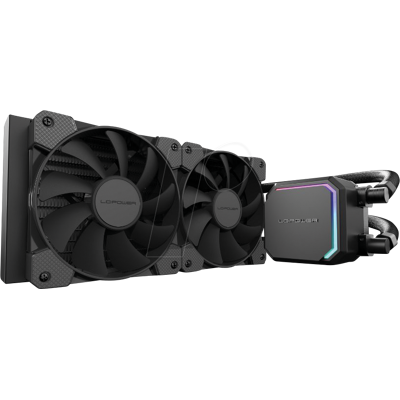 LC-CC-240-B - Refrigeración por agua LC POWER jetflow, 240 mm LC-CC-240-B - Refrigeración por agua LC POWER jetflow, 240 mm