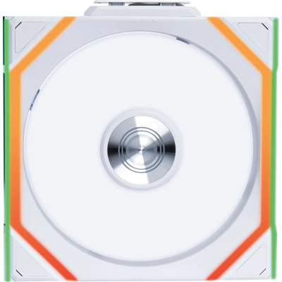 LIAN 12RSL1W1W - Lian Li Wireless ARGB PWM Ventilador, Hoja Inversa, 120 mm, blan LIAN 12RSL1W1W - Lian Li Wireless ARGB PWM Ventilador, Hoja Inversa, 120 mm, blan