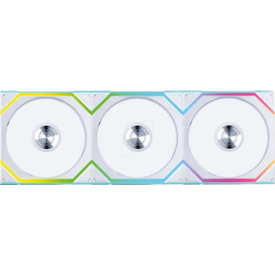 LIAN 12RSL1W3W - Lian Li Wireless ARGB PWM Ventilador, Reverso, 120 mm, blanco LIAN 12RSL1W3W - Lian Li Wireless ARGB PWM Ventilador, Reverso, 120 mm, blanco