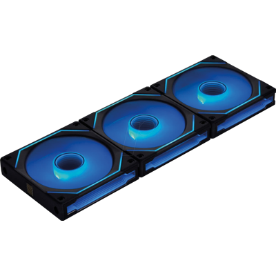 LIAN LI LIAN 12RSLIN3B - UNI FAN SL-INF 120 ARGB Ventilador, Reverso, 3x 120, negro LIAN LI LIAN 12RSLIN3B - UNI FAN SL-INF 120 ARGB Ventilador, Reverso, 3x 120, negro
