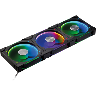 PHT F140D30RBK3P - PHANTEKS D30, Flujo de aire inverso, D-RGB, 140 mm, negro, 3P PHT F140D30RBK3P - PHANTEKS D30, Flujo de aire inverso, D-RGB, 140 mm, negro, 3P