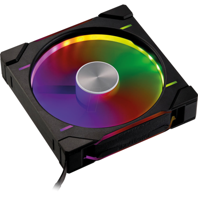 PHT F140D30RBK01 - PHANTEKS D30, flujo de aire inverso, D-RGB, 140mm, negro PHT F140D30RBK01 - PHANTEKS D30, flujo de aire inverso, D-RGB, 140mm, negro