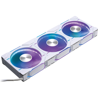 PHT F120D30RWT3P - PHANTEKS D30, flujo de aire inverso D-RGB, 120mm, blanco, 3P PHT F120D30RWT3P - PHANTEKS D30, flujo de aire inverso D-RGB, 120mm, blanco, 3P