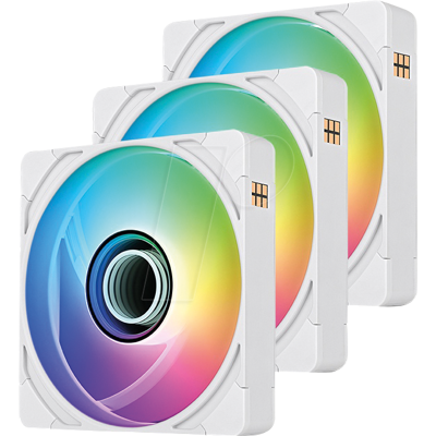 TT 47446 - THERMALTAKE CT120 EX INFINITY ARGB, blanco, juego de 3 TT 47446 - THERMALTAKE CT120 EX INFINITY ARGB, blanco, juego de 3