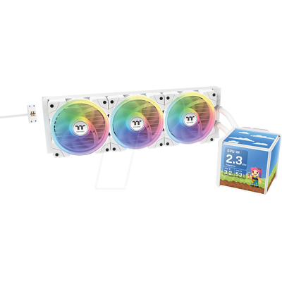 TT 46241 - THERMALTAKE MINECUBE 360 ULTRA ARGB AIO refrigeración por TT 46241 - THERMALTAKE MINECUBE 360 ULTRA ARGB AIO refrigeración por