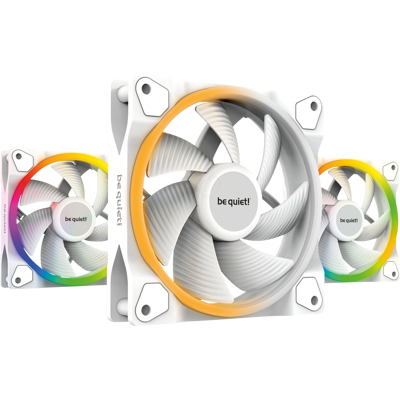 BEQUIET BQT BL100 - be quiet! Light Wings White 120 mm PWM Triple Pack BEQUIET BQT BL100 - be quiet! Light Wings White 120 mm PWM Triple Pack