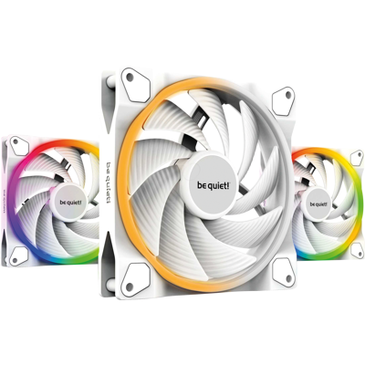 BEQUIET BQT BL103 - be quiet! Light Wings White 140 mm PWM High-Speed Triple Pack BEQUIET BQT BL103 - be quiet! Light Wings White 140 mm PWM High-Speed Triple Pack