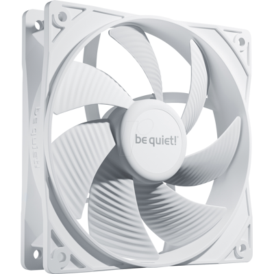BEQUIET BQT BL110 - Pure Wings 3 white PWM case fan, 120 mm BEQUIET BQT BL110 - Pure Wings 3 white PWM case fan, 120 mm