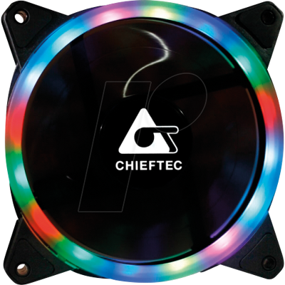 CFT AF-12RGB - Ventilador de carcasa Chieftec RGB, 120x120x25 mm CFT AF-12RGB - Ventilador de carcasa Chieftec RGB, 120x120x25 mm