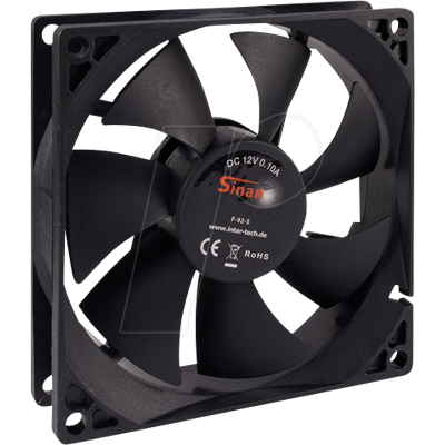 IT88885180 - Ventilador de chasis Inter-Tech F-92-S, 92 mm IT88885180 - Ventilador de chasis Inter-Tech F-92-S, 92 mm