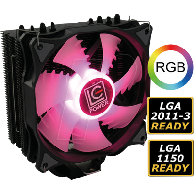 LC POWER LC-CC-120-RGB - LC-Power LC-CC-120-RGB, refrigerador de CPU, Heatpipe LC POWER LC-CC-120-RGB - LC-Power LC-CC-120-RGB, refrigerador de CPU, Heatpipe