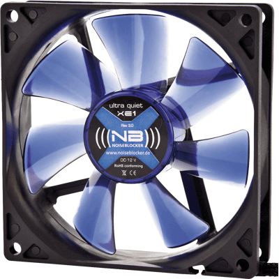 NOISEBLOCKER NOISEBLOCK XE2 - Bloqueador de ruido BlackSilent Ventilador XE2, 92 mm NOISEBLOCKER NOISEBLOCK XE2 - Bloqueador de ruido BlackSilent Ventilador XE2, 92 mm