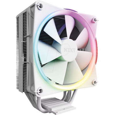 NZXT RC-TR120-W1 - Refrigerador de CPU RGB NZXT T120, blanco NZXT RC-TR120-W1 - Refrigerador de CPU RGB NZXT T120, blanco