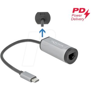 DELOCK 64116 - Tarjeta de red, USB tipo C, Gigabit Ethernet, 1 RJ45 DELOCK 64116 - Tarjeta de red, USB tipo C, Gigabit Ethernet, 1 RJ45