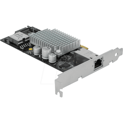 DELOCK 90434 - Tarjeta de red, PCI Express, 10 Gigabit Ethernet, 1x RJ45, PoE+ DELOCK 90434 - Tarjeta de red, PCI Express, 10 Gigabit Ethernet, 1x RJ45, PoE+