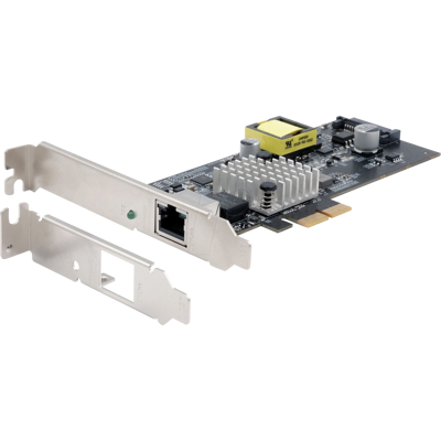 EXSYS EX-60121 - Tarjeta de red, PCIe, Gigabit Ethernet, 1x RJ45, PoE EXSYS EX-60121 - Tarjeta de red, PCIe, Gigabit Ethernet, 1x RJ45, PoE