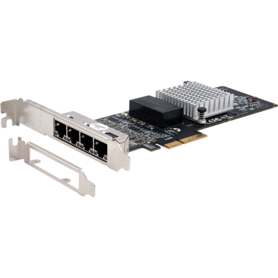 EXSYS EX-60204 - Tarjeta de red, PCIe, Gigabit Ethernet, 4x RJ45 EXSYS EX-60204 - Tarjeta de red, PCIe, Gigabit Ethernet, 4x RJ45
