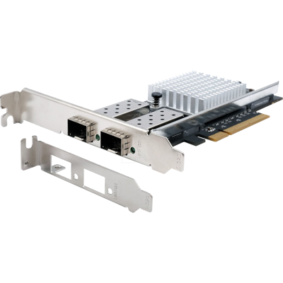 EXSYS EX-60232 - Tarjeta de red, PCIe, Gigabit Ethernet, 2x SFP+ EXSYS EX-60232 - Tarjeta de red, PCIe, Gigabit Ethernet, 2x SFP+