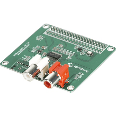 RPI HB DAC+ RCA - Escudo RASPBERRY PI - HIFIBERRY DAC+ RCA RPI HB DAC+ RCA - Escudo RASPBERRY PI - HIFIBERRY DAC+ RCA