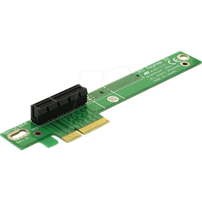 DELOCK 89103 - Tarjeta vertical PCIe x4, acodada 90° DELOCK 89103 - Tarjeta vertical PCIe x4, acodada 90°