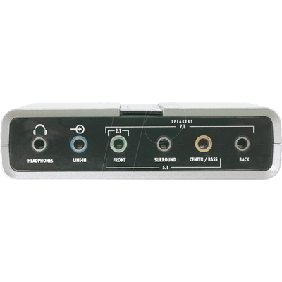 DELOCK 61803 - Delock USB Sound Box 7.1 DELOCK 61803 - Delock USB Sound Box 7.1